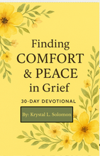 Load image into Gallery viewer, Finding Comfort &amp; Peace in Grief: 30-Day Devotional
 🌿✨

